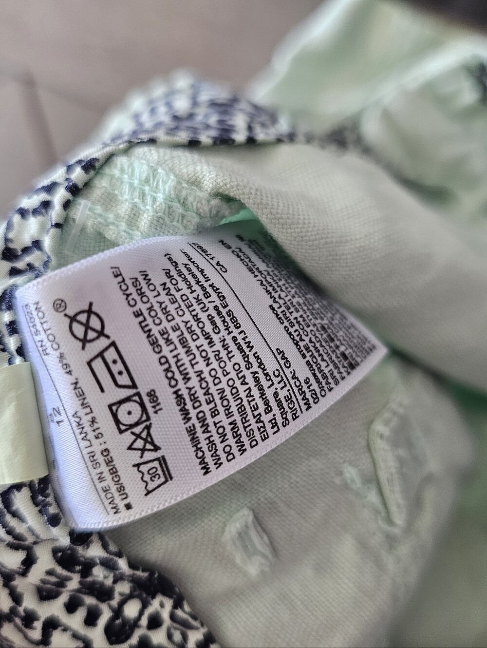 GAP Linen Shorts Size 8 - Picture 5 of 5